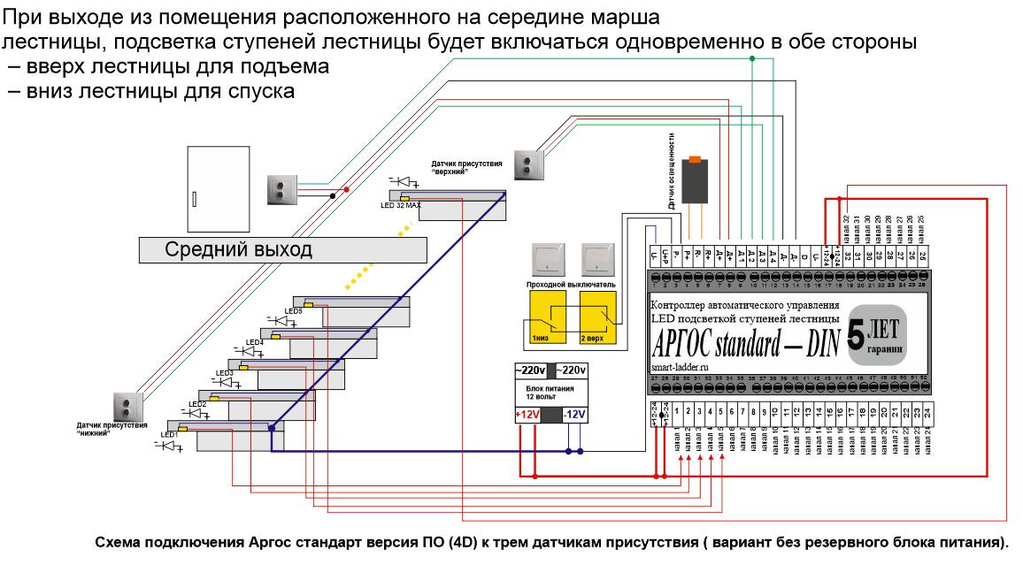 Uzens схема подключения